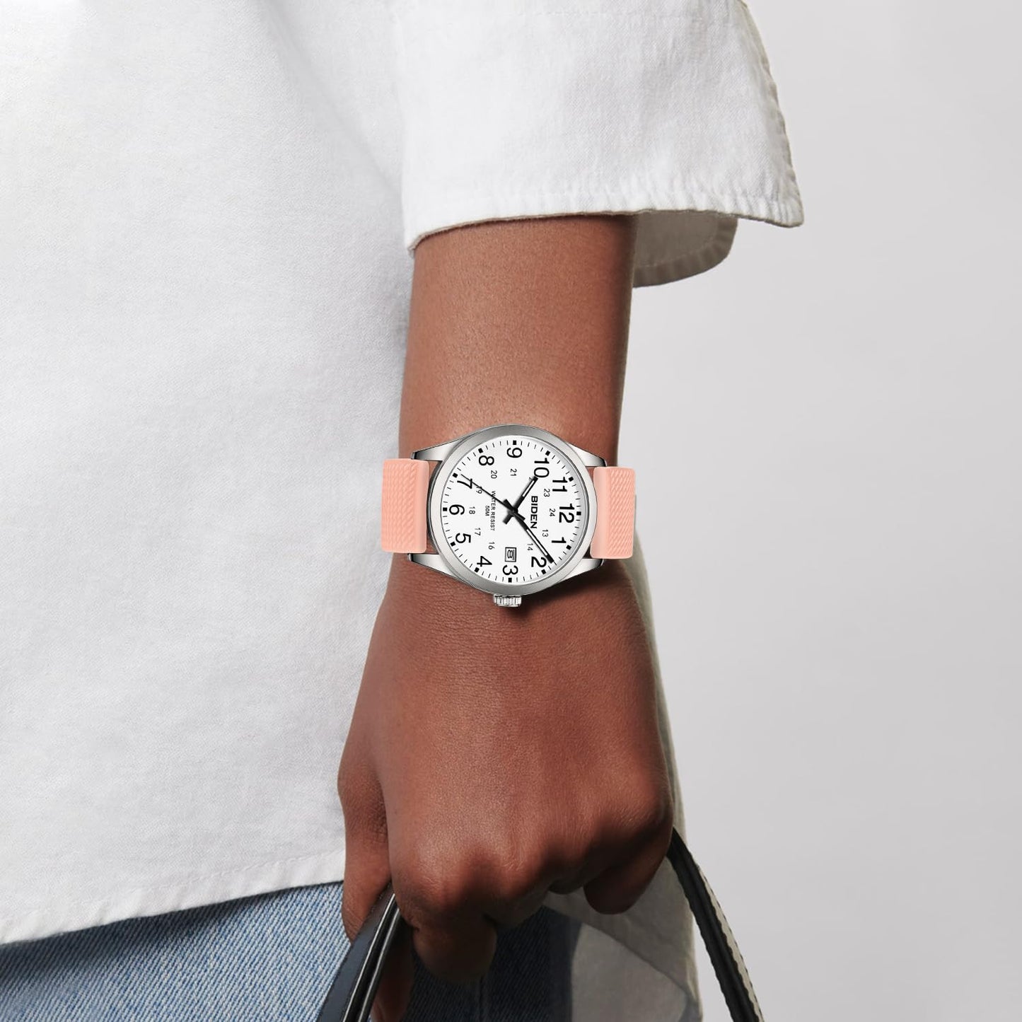 엘엔 렌친 아날로그 스포츠 30M 방수 유니섹스 너스 워치 | LN LENQIN Quartz Nurse Watch