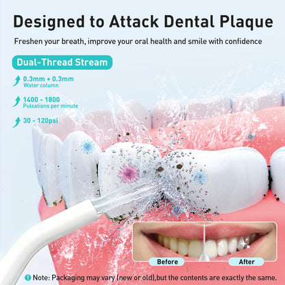 코슬러스 COSLUS C20 휴대용 무선 구강세정기 300ml