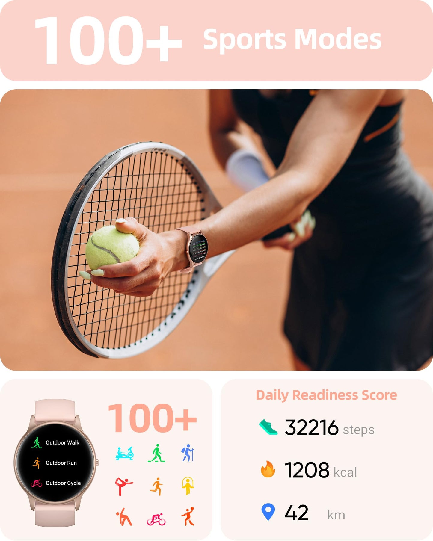 파슨버 SPROD1 라운드 블루투스 통화 스마트워치 1.32인치 | Parsonver Smart Watch