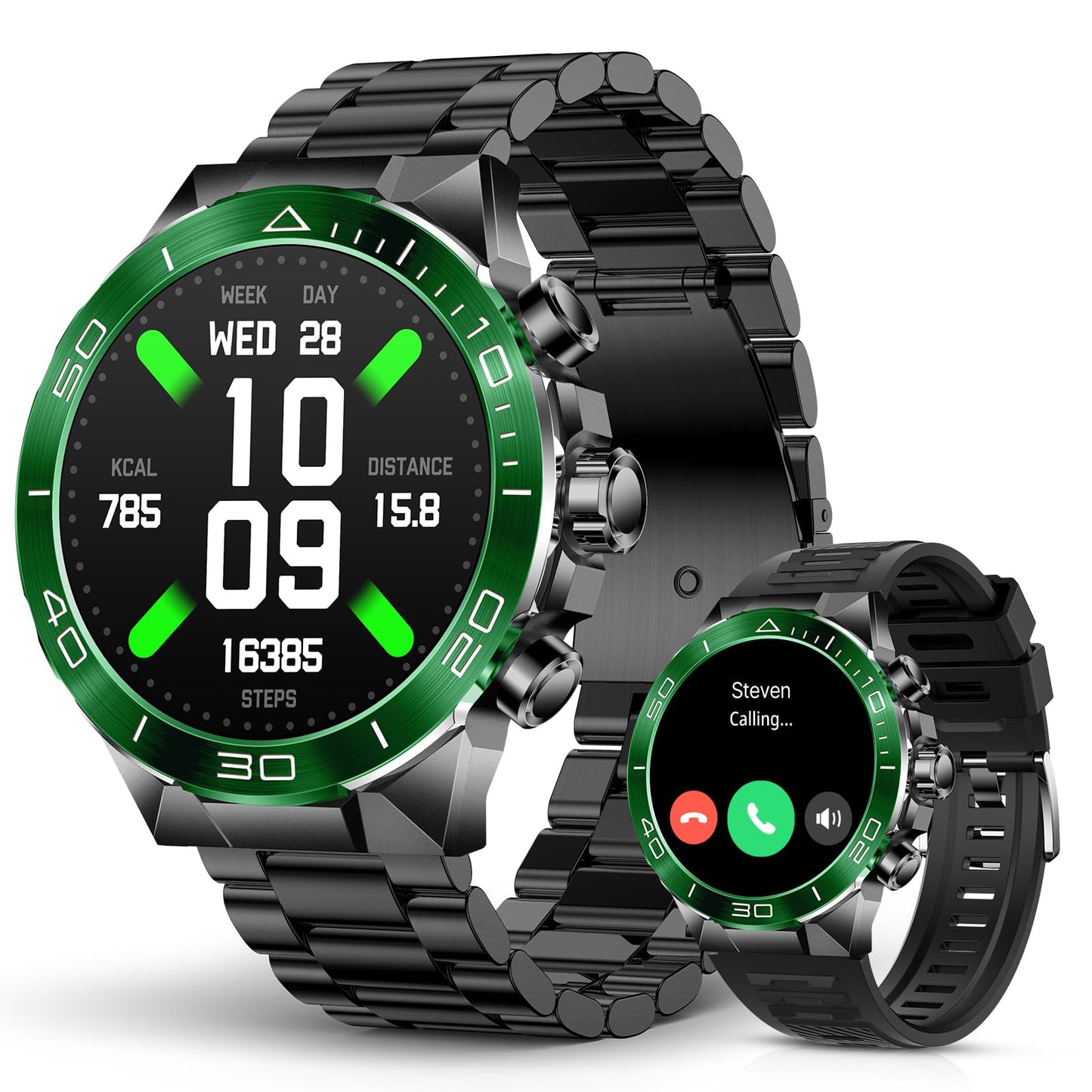 소위에 SM-7 밀리터리 러기드 스마트워치 1.43" AMOLED | SOUYIE Rugged Smart Watch