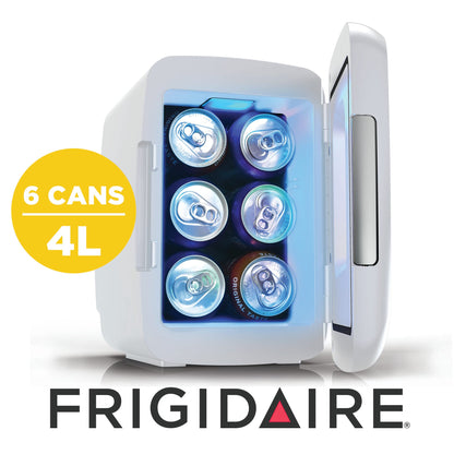 프리지데어 게이밍 LED 미니 음료 냉장고 6캔 4L 스텔스 | Frigidaire Gaming Light Up Mini Beverage Refrigerator