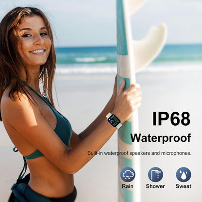 Soudorv T70-2026 1.91-inch Smartwatch Black Bluetooth Call IP68 Smart Watch 2026 NEW 1.91" Smartwatch for Men Women 