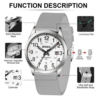 엘엔 렌친 아날로그 스포츠 30M 방수 유니섹스 너스 워치 | LN LENQIN Quartz Nurse Watch