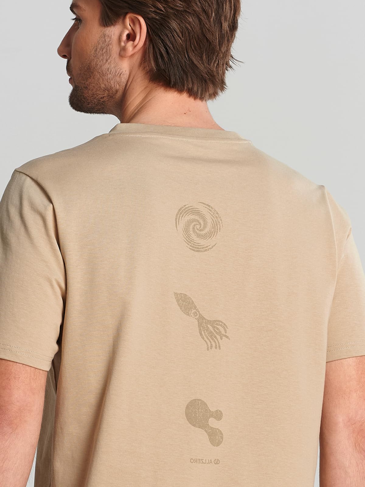 ALLZERO Men's Heavyweight Graphic Short Sleeve T-Shirt Relaxed Fit