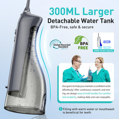 코슬러스 COSLUS C20 휴대용 무선 구강세정기 300ml