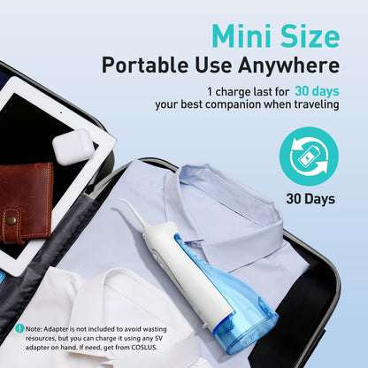 코슬러스 COSLUS C20 휴대용 무선 구강세정기 300ml