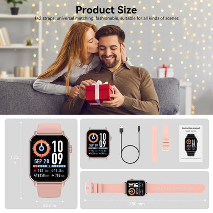 iBesi 1.83인치 블루투스 통화 스마트워치 IP68 120+ 스포츠