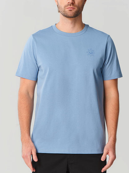 ALLZERO Men's Heavyweight Graphic Short Sleeve T-Shirt Relaxed Fit