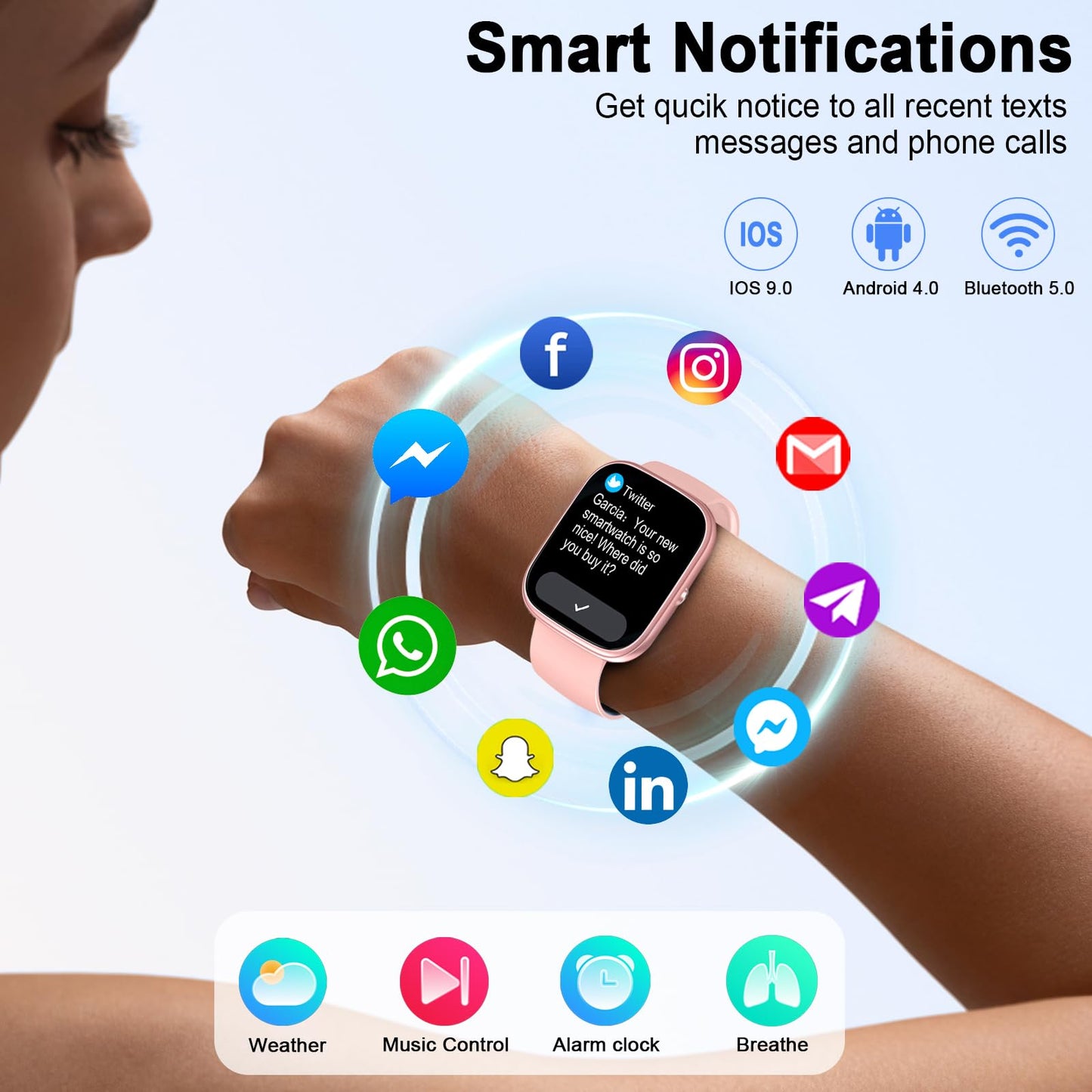 Soudorv T70-2026 1.91-inch Smartwatch Black Bluetooth Call IP68 Smart Watch 2026 NEW 1.91" Smartwatch for Men Women 