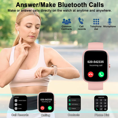 Soudorv T70-2026 1.91-inch Smartwatch Black Bluetooth Call IP68 Smart Watch 2026 NEW 1.91" Smartwatch for Men Women 