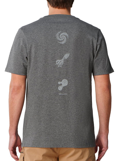 ALLZERO Men's Heavyweight Graphic Short Sleeve T-Shirt Relaxed Fit