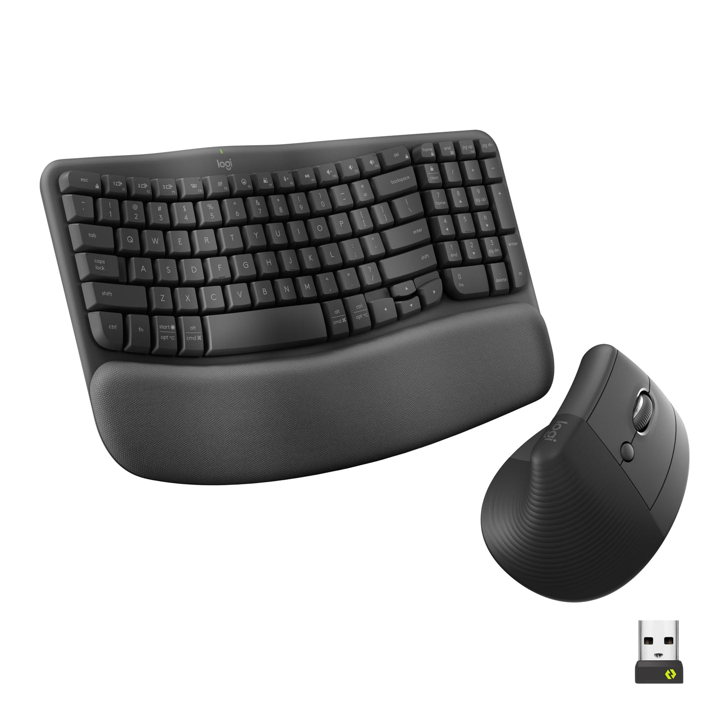 로지텍 리프트 버티컬 인체공학 무선 마우스 그래파이트 | Logitech Lift Vertical Ergonomic Mouse Graphite
