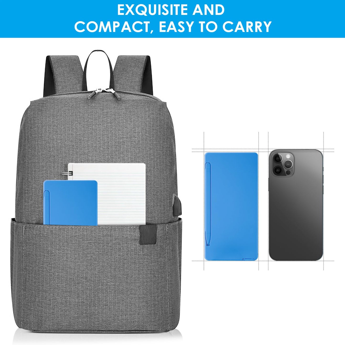 iPepul 레드 공학용 계산기 노트패드 일체형 10자리 대형 화면