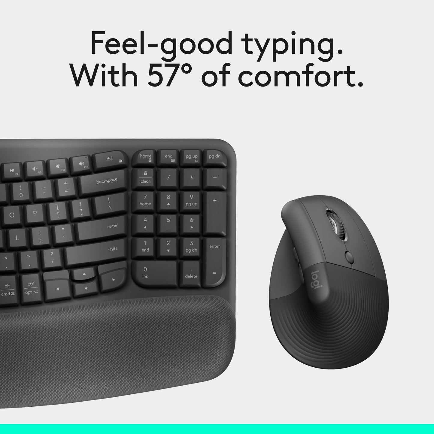 로지텍 리프트 버티컬 인체공학 무선 마우스 그래파이트 | Logitech Lift Vertical Ergonomic Mouse Graphite