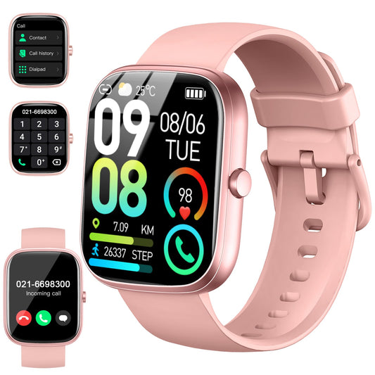 Soudorv T70-2026 1.91인치 스마트워치 블랙 블루투스 통화 IP68 Smart Watch 2026 NEW 1.91" Smartwatch for Men Women