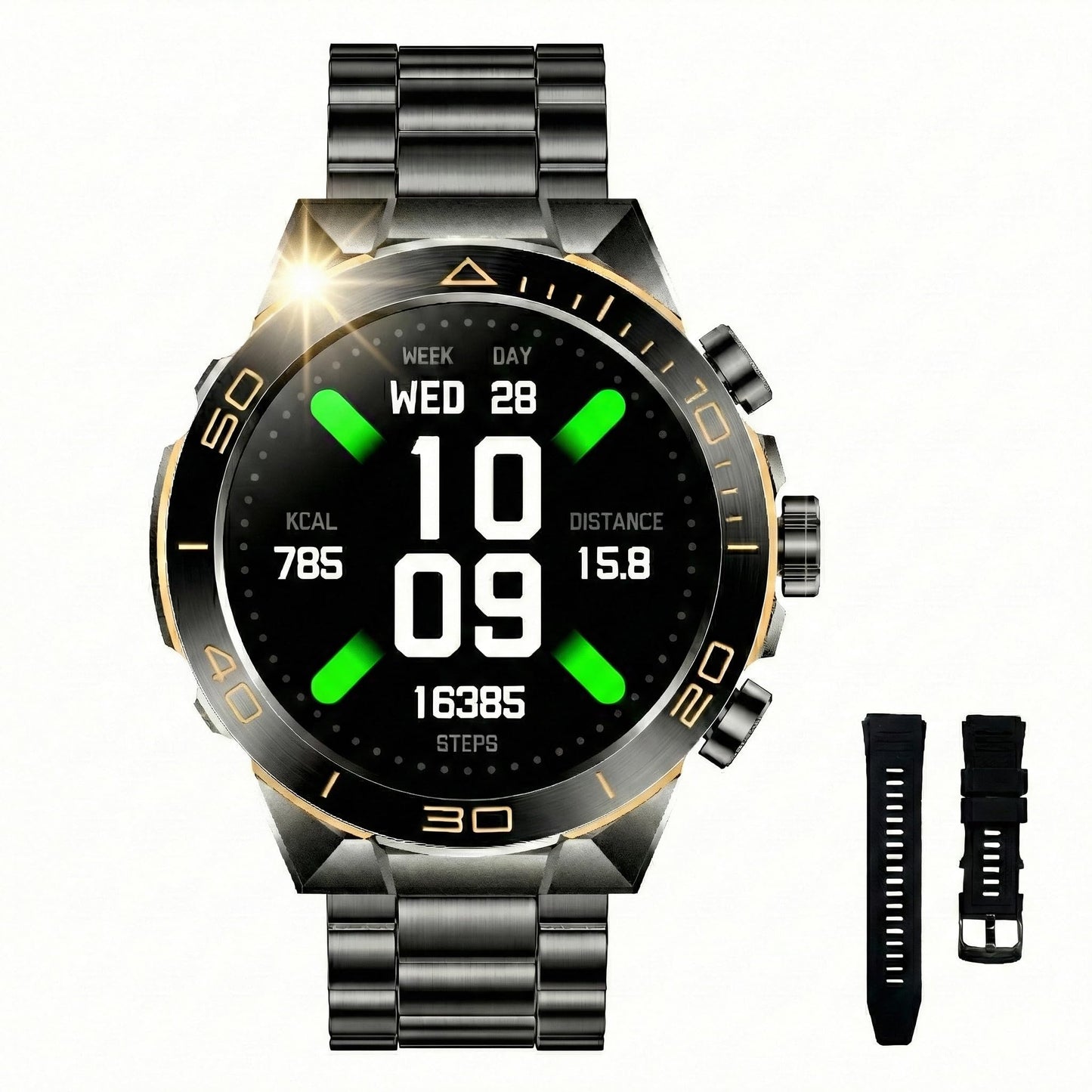 소위에 SM-7 밀리터리 러기드 스마트워치 1.43" AMOLED | SOUYIE Rugged Smart Watch