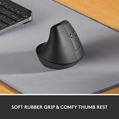 로지텍 리프트 버티컬 인체공학 무선 마우스 그래파이트 | Logitech Lift Vertical Ergonomic Mouse Graphite