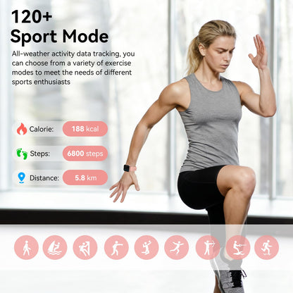 iBesi 1.83인치 블루투스 통화 스마트워치 IP68 120+ 스포츠