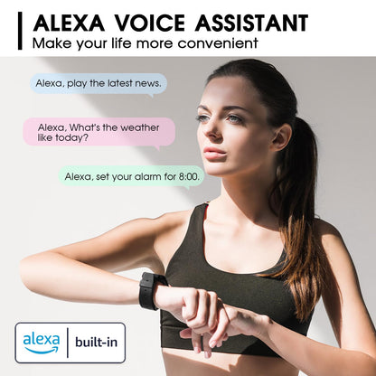 토르잘프 1.83인치 블루투스 스마트워치 IP68 블랙 | Torjalph Fitness Smart Watch