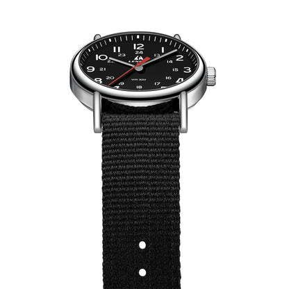 엘엔 렌친 밀리터리 스포츠 42mm 나일론 스트랩 시계 | LN LENQIN Tactical Quartz Watch