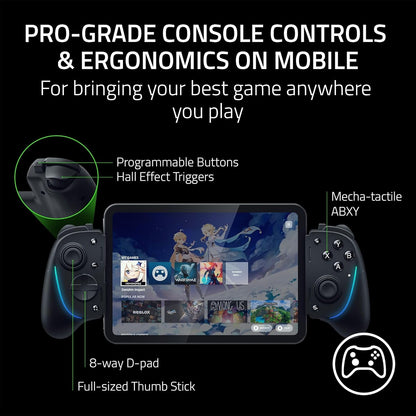Razer Kishi V2 Ultra Mobile Gaming Controller USB-C RGB | Razer Kishi V2 Ultra Mobile Gaming Controller 