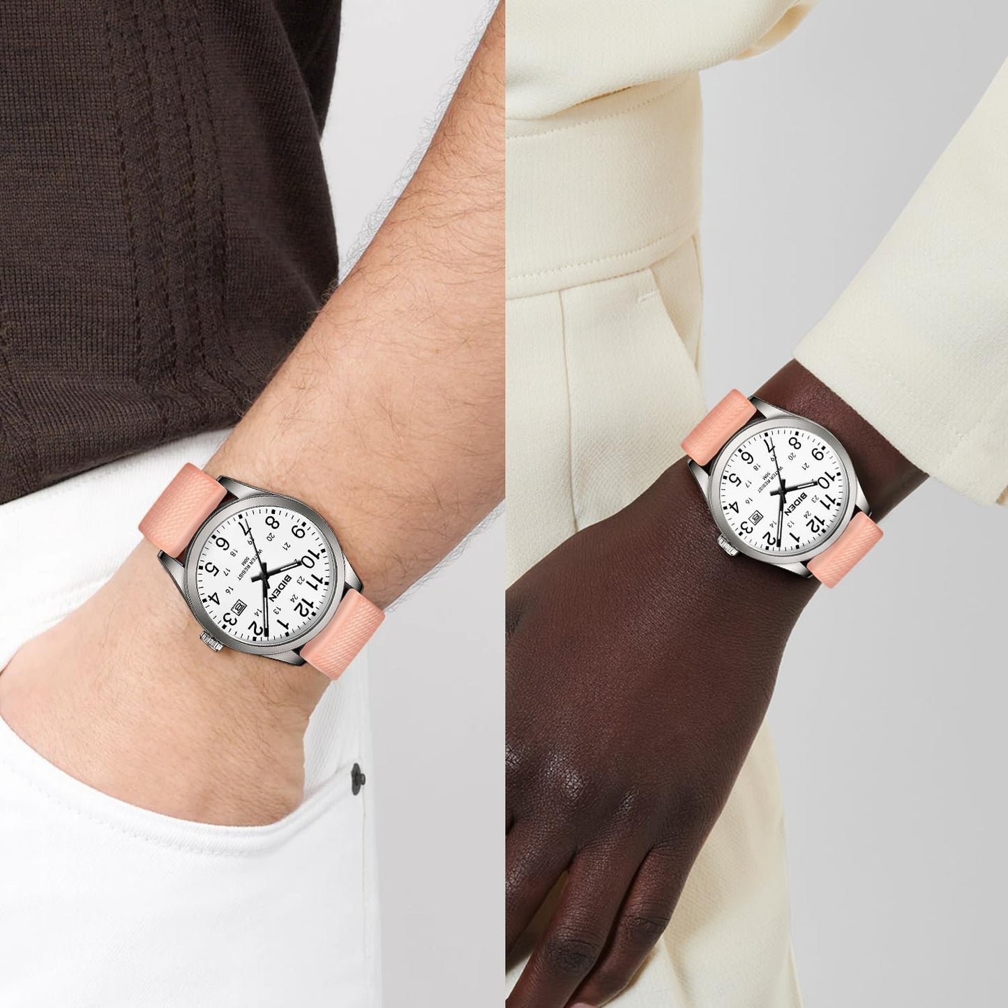 엘엔 렌친 아날로그 스포츠 30M 방수 유니섹스 너스 워치 | LN LENQIN Quartz Nurse Watch