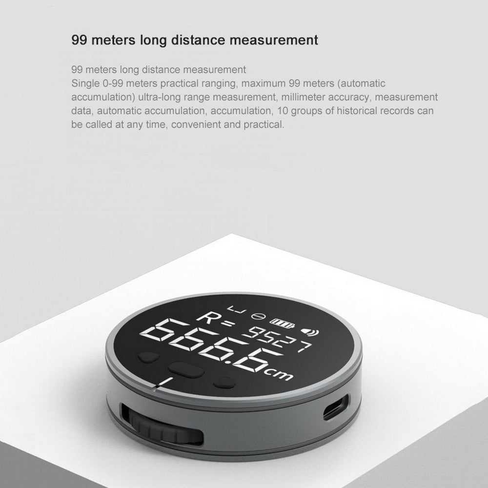 Digital Measuring Ruler Electronic Tape Measure LCD Distance Meter