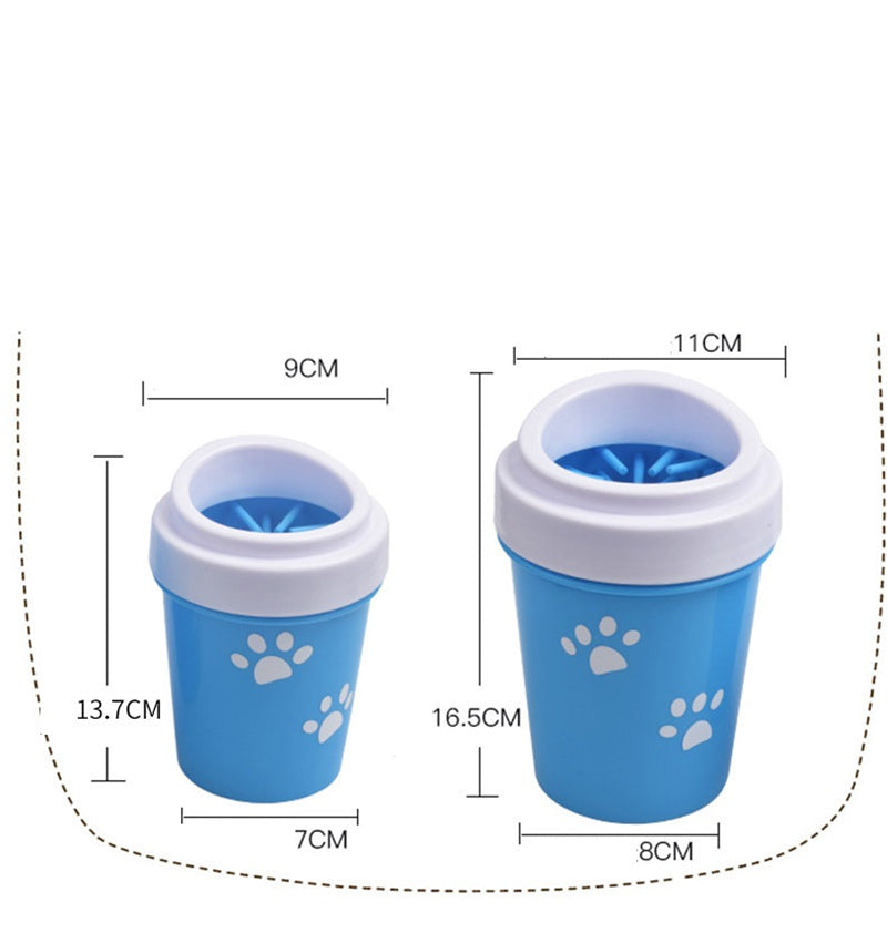 Silicone Dog Paw Cleaner Cup Pet Foot Washing Brush