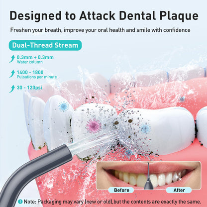 코슬러스 COSLUS C20 휴대용 무선 구강세정기 300ml