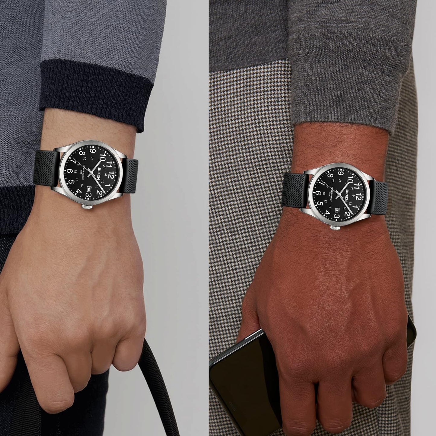 엘엔 렌친 아날로그 스포츠 30M 방수 유니섹스 너스 워치 | LN LENQIN Quartz Nurse Watch