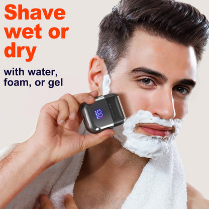 텔펀 WF-2043 전기 면도기 IPX7 방수 USB-C 충전 휴대용 | Telfun WF-2043 Electric Shaver