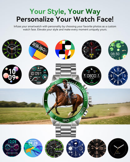 소위에 SM-7 밀리터리 러기드 스마트워치 1.43" AMOLED | SOUYIE Rugged Smart Watch