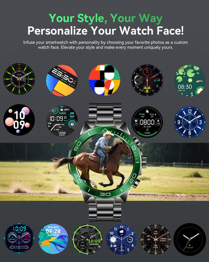 소위에 SM-7 밀리터리 러기드 스마트워치 1.43" AMOLED | SOUYIE Rugged Smart Watch