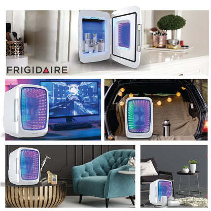 프리지데어 게이밍 LED 미니 음료 냉장고 6캔 4L 스텔스 | Frigidaire Gaming Light Up Mini Beverage Refrigerator