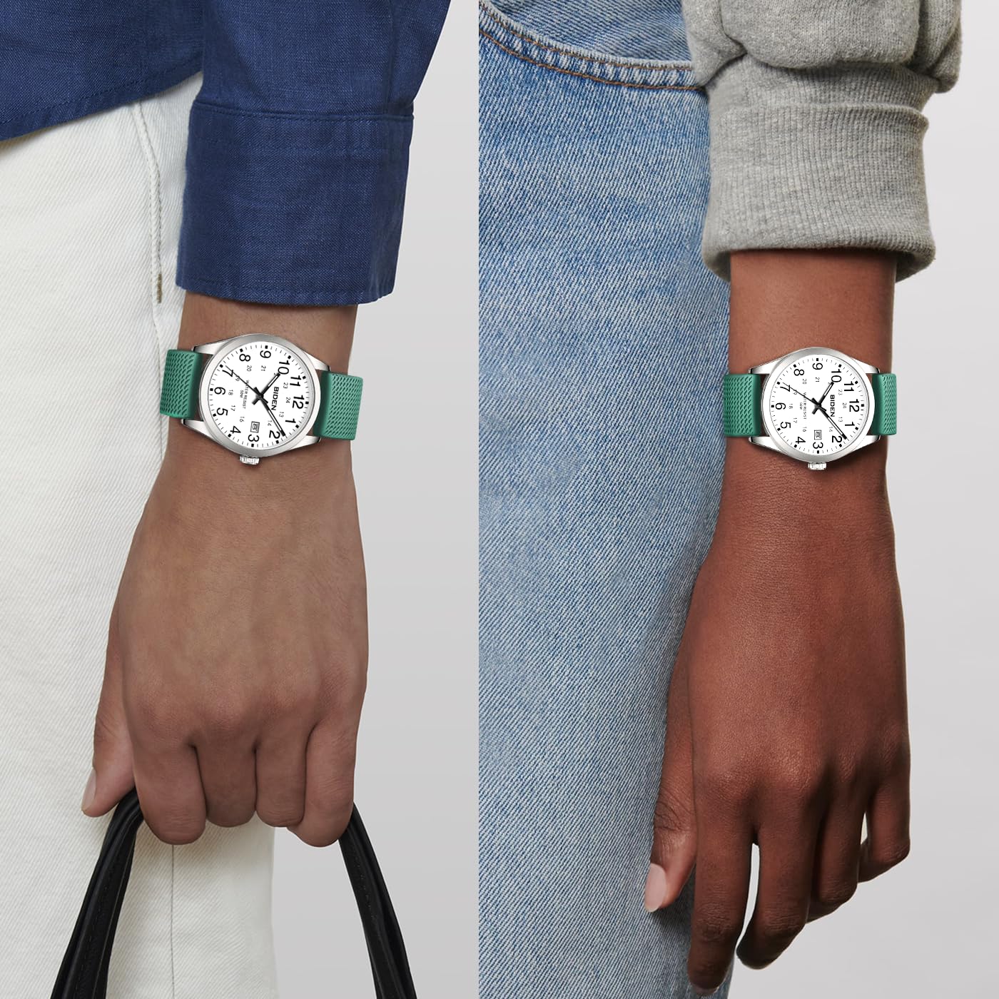 엘엔 렌친 아날로그 스포츠 30M 방수 유니섹스 너스 워치 | LN LENQIN Quartz Nurse Watch