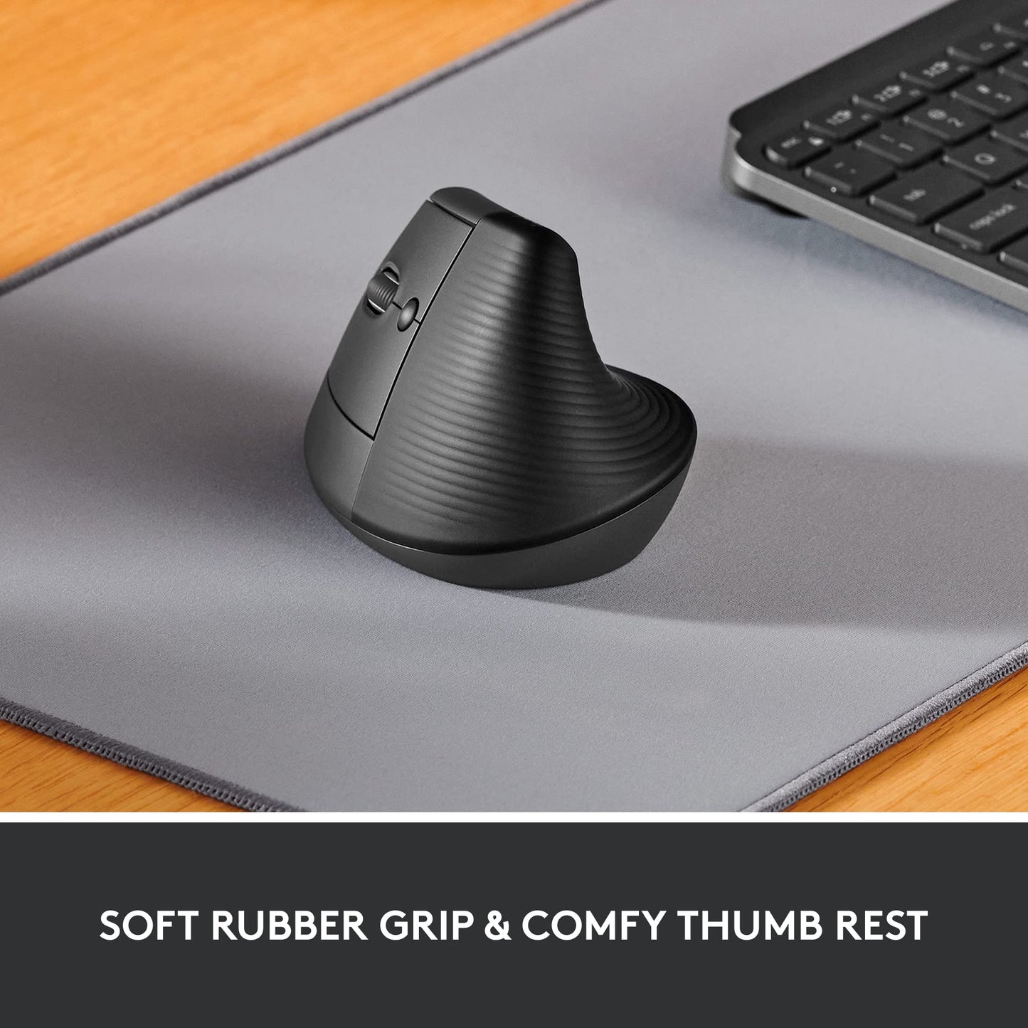 로지텍 리프트 버티컬 인체공학 무선 마우스 그래파이트 | Logitech Lift Vertical Ergonomic Mouse Graphite