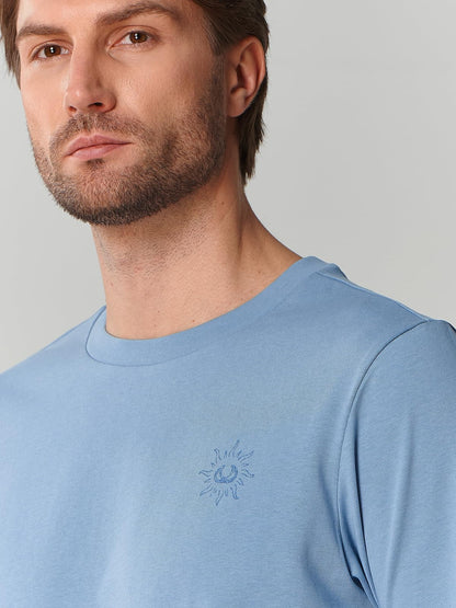 ALLZERO Men's Heavyweight Graphic Short Sleeve T-Shirt Relaxed Fit