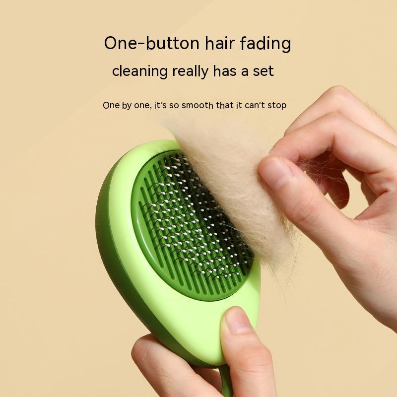 Avocado Pet Grooming Brush Cat Dog Hair Remover Comb