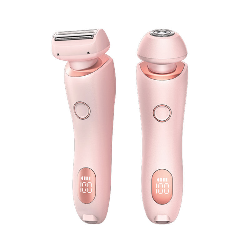2-in-1 Women Electric Shaver USB Rechargeable Body Hair Remover
