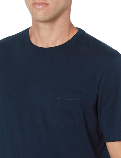 Amazon Essentials 남성 포켓 반팔 티셔츠 2팩 레귤러핏