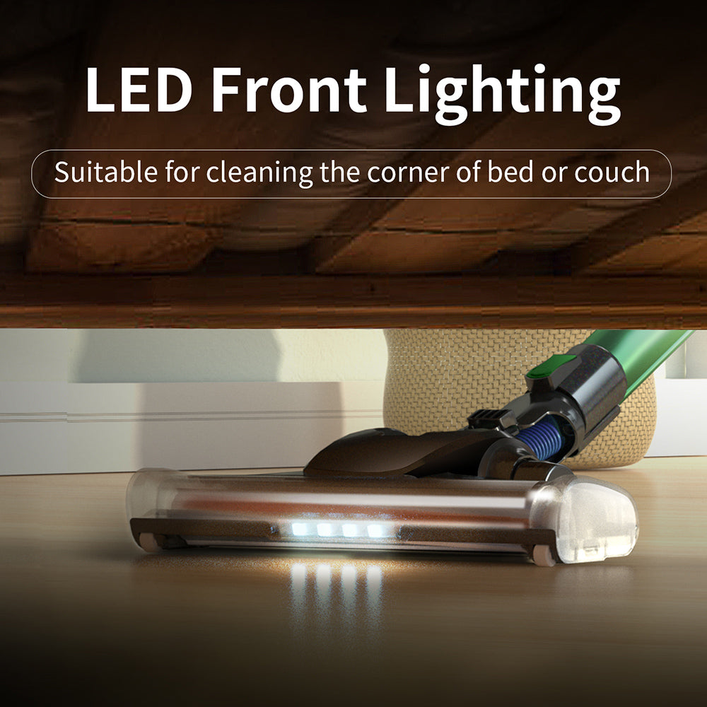 Handheld Wireless Vacuum Cleaner Foldable Tube HEPA Filter Cordless Vacuum