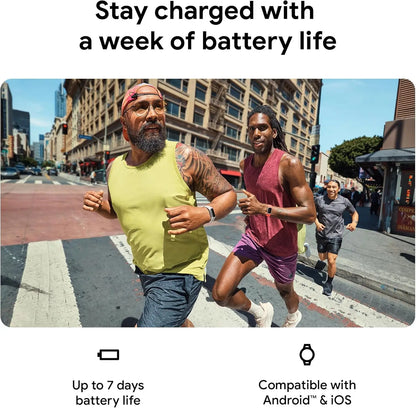 Fitbit Charge 6 Smart Fitness Tracker with ECG,Heart Rate,SpO2,GPS,Sleep Stress Monitor, Waterproof Watch for Running & Swimming