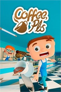 Coffee, Plis Xbox 게임플레이 스크린샷, 미니멀 스타일 퍼즐 스테이지 화면
