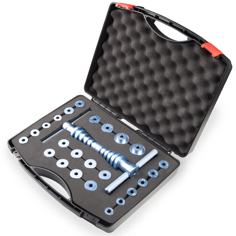 Bicycle Bearing Press & Extractor Tool Set – Aluminum Alloy Installation Kit for Hubs, Wheels & Pedals