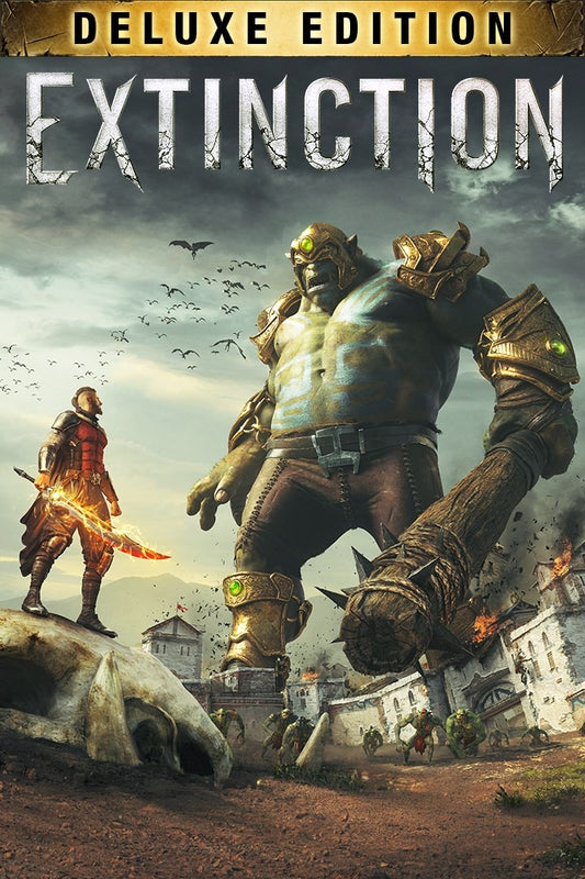 익스팅션 디럭스 에디션 Xbox 신규계정 거대 오우거 전투 액션 게임 플레이 화면 / Extinction Deluxe Edition Xbox new account giant ogre combat action gameplay screen