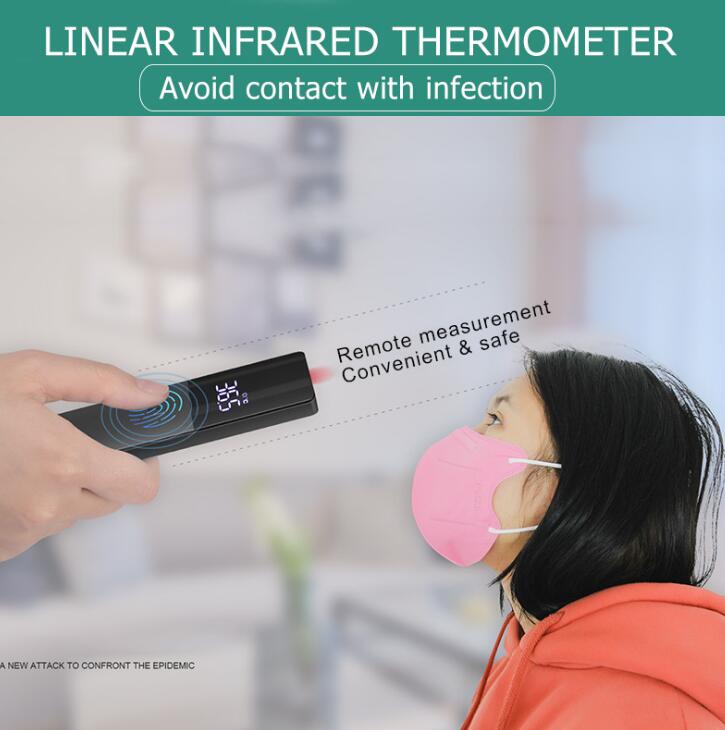 Non-Contact Infrared Thermometer LED Display Smart Body Temperature Gun