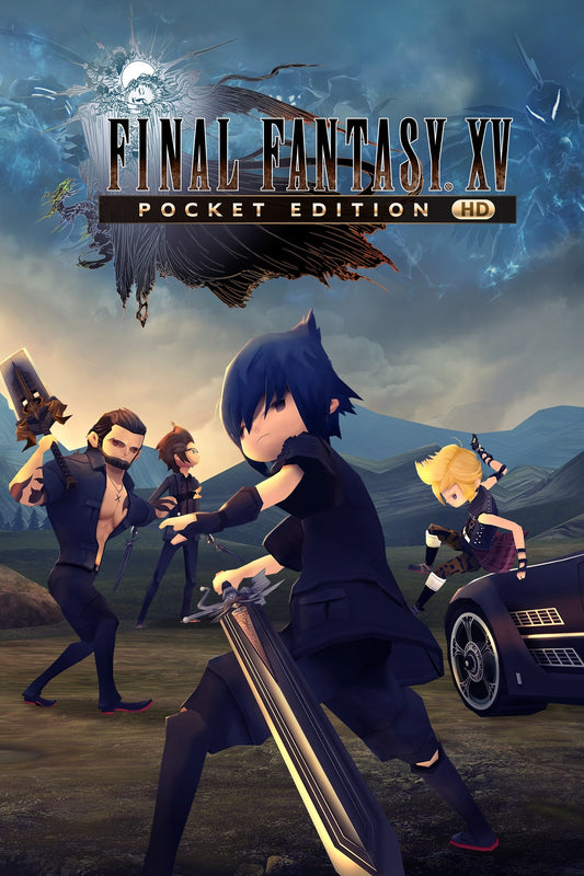 파이널 판타지 15 포켓 에디션 HD Xbox 신규계정 SD 캐릭터 액션 RPG 전투 화면 / FINAL FANTASY XV Pocket Edition HD Xbox new account chibi action RPG combat gameplay screen