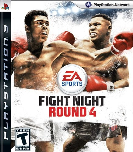 Fight Night Round 4 Greatest Hits for PlayStation 3 US version, EA Sports boxing game featuring Mike Tyson