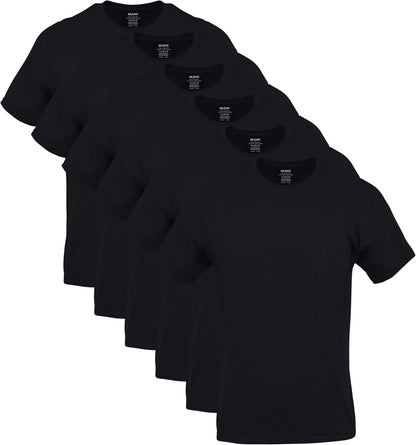 Gildan Mens Crew Neck T-Shirts Multipack G1100