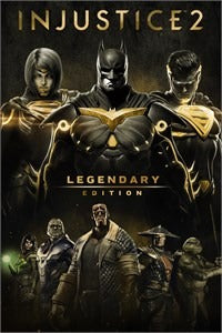 Injustice 2 Legendary Edition Xbox 게임플레이 스크린샷, DC 캐릭터 간 격투 전투 장면